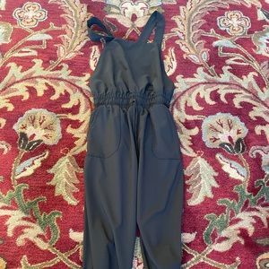 XS Albion fit black overalls in Petite length!